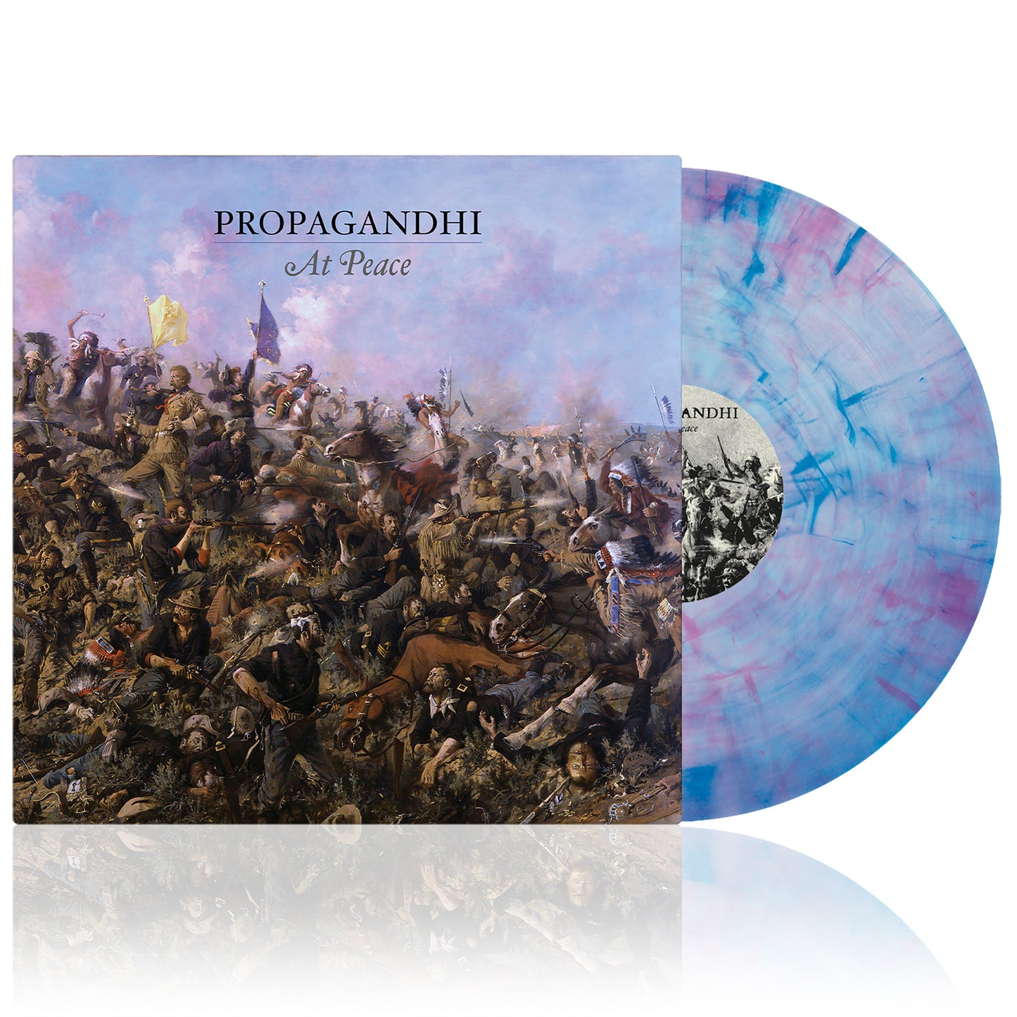 Propagandhi (At Peace) Cloudy Pink&Blue Vinyl